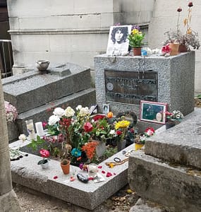 Grave of Jim Morrison